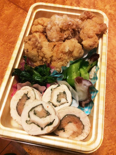 鶏三昧 唐揚げと蒸し鶏弁当-レシピのメイン写真