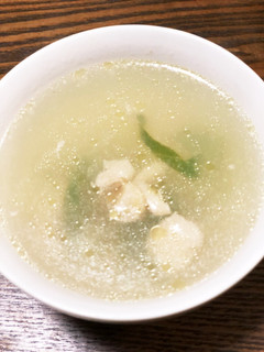 あまった鶏肉で!さっぱりアジアンスープ-レシピのメイン写真