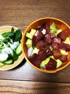簡単アボカドマグロ丼-レシピのメイン写真