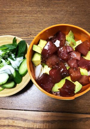 簡単アボカドマグロ丼-レシピのメイン写真