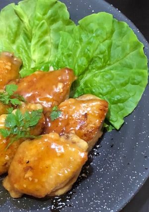 手羽中スペアリブのオレンジ照焼き-レシピのメイン写真