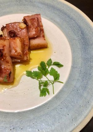 厚切りベーコンのペペロンステーキ-レシピのメイン写真