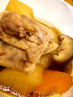 ホットクックで鶏もも肉と根菜の味染み煮物-レシピのメイン写真