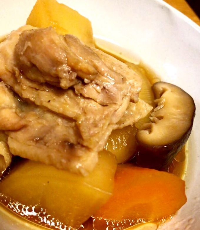 ホットクックで鶏もも肉と根菜の味染み煮物-レシピのメイン写真