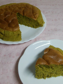 抹茶ケーキ-レシピのメイン写真