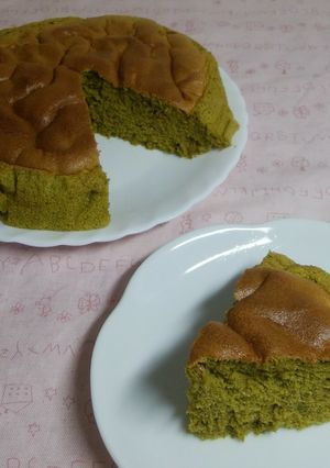 抹茶ケーキ-レシピのメイン写真