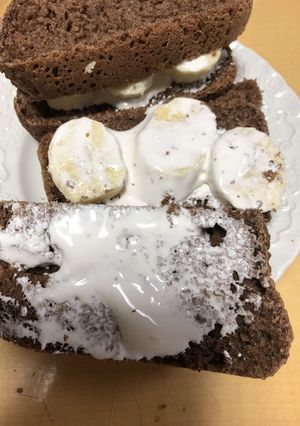 チョコパン&バナナサンド-レシピのメイン写真