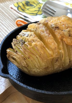 ハッセルバック★ベイクドポテト-レシピのメイン写真