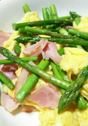 お弁当にも！アスパラベーコンエッグチーズ-レシピのメイン写真