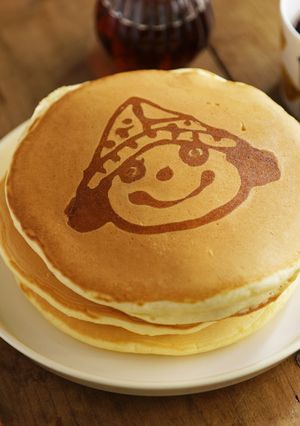 ぶんちゃんホットケーキ-レシピのメイン写真