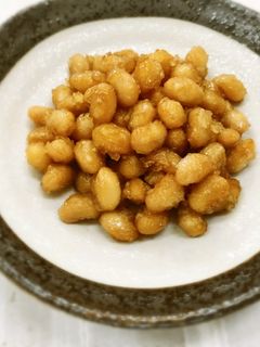 簡単!釜蒸しだいずの甘辛炒め-レシピのメイン写真
