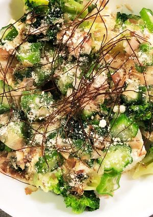 豆腐とブロッコリーとオクラのサラダ-レシピのメイン写真