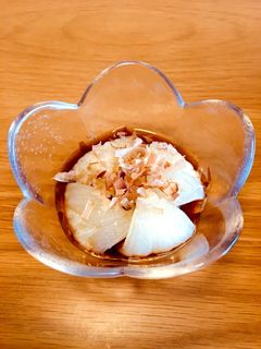 レンジで簡単!新玉ねぎのポン酢がけ-レシピのメイン写真