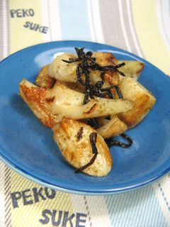 お弁当に♪ちくわの塩昆布と山椒炒め-レシピのメイン写真