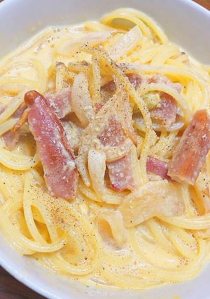 カルボナーラ (簡単に作れちゃう)-レシピのメイン写真