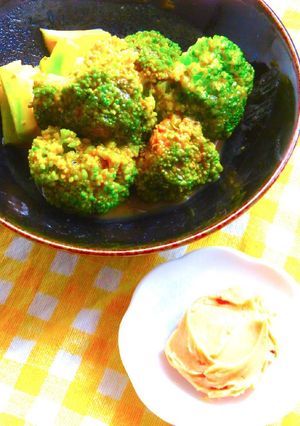 ☺ブロッコリーのピーナッツバター和え☺-レシピのメイン写真