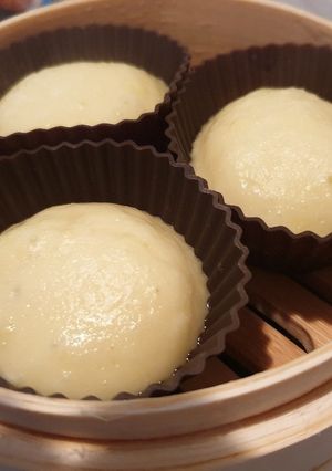 せいろでさつまいもと豆乳の蒸しパン-レシピのメイン写真