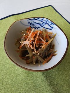 超簡単!!きんぴらごぼう-レシピのメイン写真