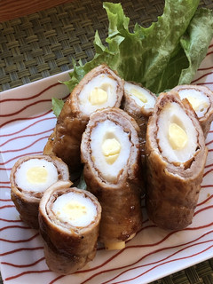 チーズちくわの肉巻き-レシピのメイン写真