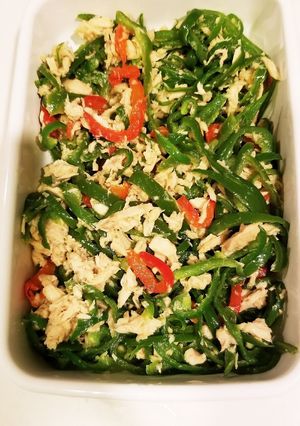 ツナピーマンで魚と野菜の常備菜-レシピのメイン写真