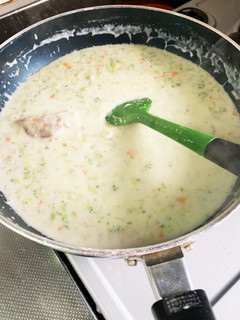 【離乳食後期〜大人】チキンクリーム煮-レシピのメイン写真