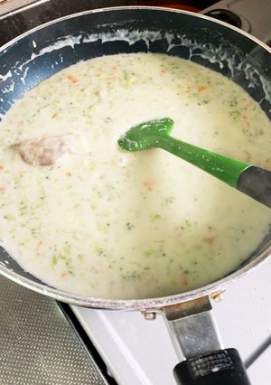 【離乳食後期〜大人】チキンクリーム煮-レシピのメイン写真