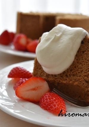 豆腐でヘルシー♡紅茶シフォンケーキ-レシピのメイン写真