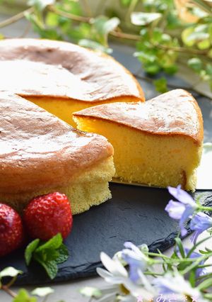 スフレチーズケーキ☆-レシピのメイン写真
