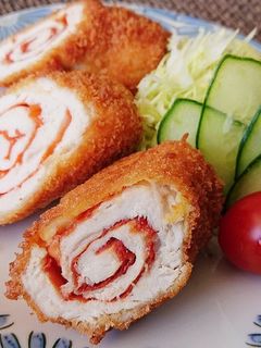 簡単ロールささみ揚げ-レシピのメイン写真