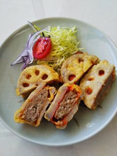 れんこんベジートはさみ揚げ-レシピのメイン写真