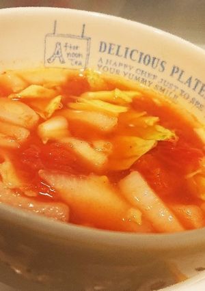 トマト缶で野菜たっぷりスープ-レシピのメイン写真