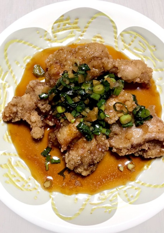揚げ鶏のネギソースかけ-レシピのメイン写真