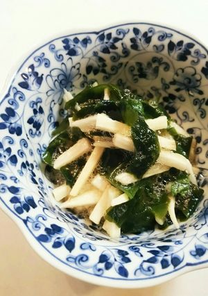 長芋 大葉 わかめ ポン酢和え-レシピのメイン写真