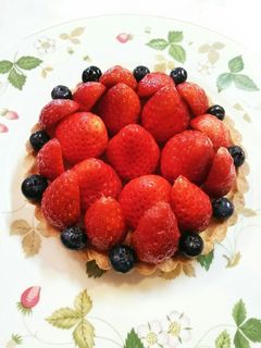 市販 タルト いちご ブルーベリータルト-レシピのメイン写真