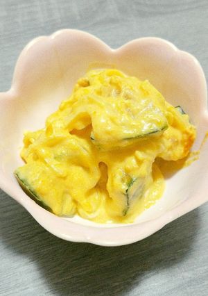 カボチャのクリーミーサラダ♡-レシピのメイン写真