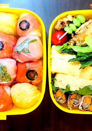 行楽 お花見弁当♡-レシピのメイン写真