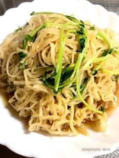 切り干し大根と豆苗の煮物-レシピのメイン写真