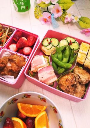 お弁当のおかず★鶏胸肉と玉葱のつくね-レシピのメイン写真