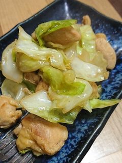 超簡単☆鶏肉とキャベツの甘辛炒め-レシピのメイン写真