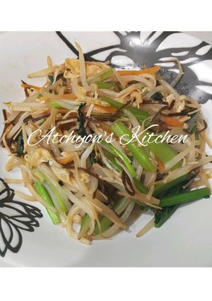簡単ご飯のお供・油揚げと野菜の塩昆布炒め-レシピのメイン写真