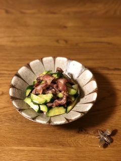 ホタルイカとキュウリのからし酢味噌和え-レシピのメイン写真