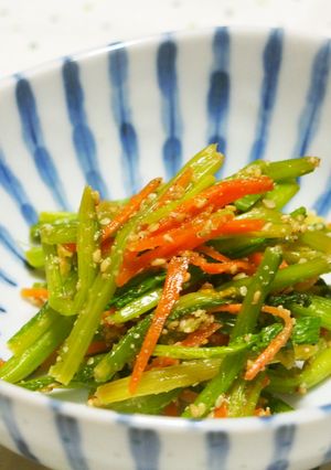 かぶの葉のごま和え♪無駄なく栄養満点!-レシピのメイン写真