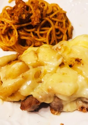 アップルチーズ トンテキ-レシピのメイン写真