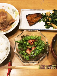 今日の夕食13-レシピのメイン写真