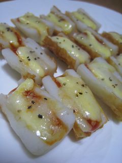 お弁当に★ちくわのピザ-レシピのメイン写真