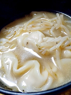 水餃子風コンソメスープ-レシピのメイン写真