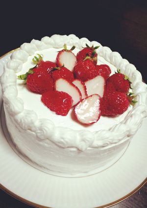 プレミアムイチゴのショートケーキ♪-レシピのメイン写真