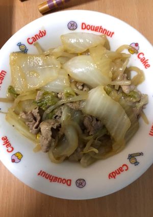 簡単 豚肉のすきやき風-レシピのメイン写真