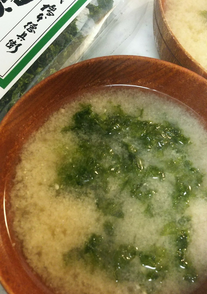 栄養たっぷりあおさとしじみのみそ汁-レシピのメイン写真