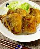 冷凍サンマを美味しく食べる☆かば焼き